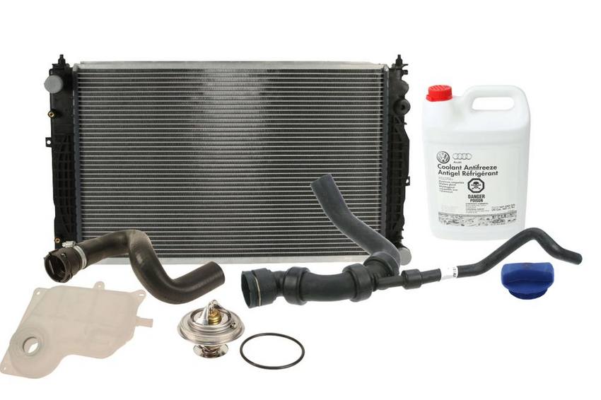 Audi VW Cooling System Service Kit G013A8J1G - eEuroparts Kit 3089511KIT